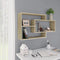 vidaXL - Wandschappen - 104x20x58,5 - cm - bewerkt - hout - sonoma - eikenkleurig