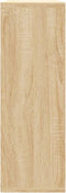vidaXL - Wandschappen - 104x20x58,5 - cm - bewerkt - hout - sonoma - eikenkleurig