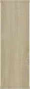 vidaXL - Wandschappen - 104x20x58,5 - cm - bewerkt - hout - sonoma - eikenkleurig