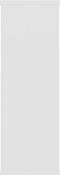 vidaXL - Wandschappen - 104x20x58,5 - cm - bewerkt - hout - wit