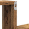vidaXL - Wandschappen - 2 - st - 100x15x20 - cm - bewerkt - hout - oud - houtkleurig
