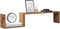 vidaXL - Wandschappen - 2 - st - 100x15x20 - cm - bewerkt - hout - oud - houtkleurig