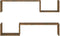 vidaXL - Wandschappen - 2 - st - 100x15x20 - cm - bewerkt - hout - gerookt - eikenkleur