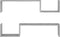 vidaXL - Wandschappen - 2 - st - 100x15x20 - cm - bewerkt - hout - grijs - sonoma - eiken