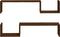 vidaXL - Wandschappen - 2 - st - 100x15x20 - cm - bewerkt - hout - bruin - eikenkleur