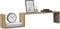 vidaXL - Wandschappen - 2 - st - 100x15x20 - cm - bewerkt - hout - artisanaal - eiken