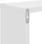 vidaXL - Wandschappen - 2 - st - 100x15x20 - cm - spaanplaat - hoogglans - wit