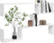 vidaXL - Wandschappen - 2 - st - 100x15x20 - cm - spaanplaat - hoogglans - wit