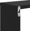 vidaXL - Wandschappen - 2 - st - 100x15x20 - cm - spaanplaat - zwart