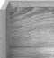 vidaXL - Wandschappen - 2 - st - 100x16,5x16,5 - cm - bewerkt - hout - grijs - sonoma