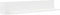 vidaXL - Wandschappen - 2 - st - 100x16,5x16,5 - cm - bewerkt - hout - wit