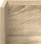 vidaXL - Wandschappen - 2 - st - 100x16,5x16,5 - cm - bewerkt - hout - sonoma - eiken