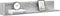 vidaXL - Wandschappen - 2 - st - 100x16,5x16,5 - cm - bewerkt - hout - grijs - sonoma