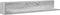 vidaXL - Wandschappen - 2 - st - 100x16,5x16,5 - cm - bewerkt - hout - grijs - sonoma