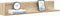 vidaXL - Wandschappen - 2 - st - 100x16,5x16,5 - cm - bewerkt - hout - sonoma - eiken