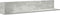 vidaXL - Wandschappen - 2 - st - 100x16,5x16,5 - cm - spaanplaat - betongrijs