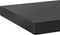 vidaXL - Wandschappen - 2 - st - 100x23,5x3 - cm - roestvrijstaal - zwart