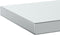 vidaXL - Wandschappen - 2 - st - 100x23,5x3 - cm - roestvrijstaal - zilverkleurig