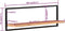 vidaXL - Wandschappen - 2 - st - 100x24x35 - cm - massief - acaciahout - en - staal