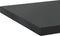 vidaXL - Wandschappen - 2 - st - 100x40x3 - cm - roestvrijstaal - zwart