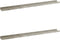 vidaXL - Wandschappen - 2 - st - 100x9x3 - cm - betongrijs