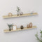 vidaXL - Wandschappen - 2 - st - 100x9x3 - cm - sonoma - eikenkleurig