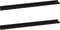 vidaXL - Wandschappen - 2 - st - 100x9x3 - cm - zwart