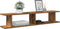 vidaXL - Wandschappen - 2 - st - 105x18x20 - cm - bewerkt - hout - oud - houtkleurig