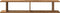 vidaXL - Wandschappen - 2 - st - 105x18x20 - cm - bewerkt - hout - oud - houtkleurig