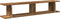 vidaXL - Wandschappen - 2 - st - 105x18x20 - cm - bewerkt - hout - oud - houtkleurig