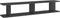vidaXL - Wandschappen - 2 - st - 105x18x20 - cm - bewerkt - hout - hoogglans - grijs