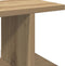 vidaXL - Wandschappen - 2 - st - 105x18x20 - cm - bewerkt - hout - artisanaal - eiken