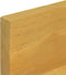 vidaXL - Wandschappen - 2 - st - 110x10x10 - cm - massief - teakhout