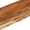 vidaXL - Wandschappen - 2 - st - 110x20x18 - cm - massief - acaciahout