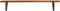 vidaXL - Wandschappen - 2 - st - 110x20x18 - cm - massief - acaciahout