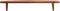 vidaXL - Wandschappen - 2 - st - 110x20x18 - cm - massief - acaciahout