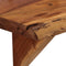 vidaXL - Wandschappen - 2 - st - 110x20x18 - cm - massief - acaciahout