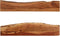 vidaXL - Wandschappen - 2 - st - 110x20x18 - cm - massief - acaciahout