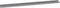 vidaXL - Wandschappen - 2 - st - 115x9x3 - cm - grijs