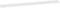 vidaXL - Wandschappen - 2 - st - 115x9x3 - cm - hoogglans - wit