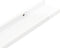 vidaXL - Wandschappen - 2 - st - 115x9x3 - cm - hoogglans - wit