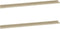 vidaXL - Wandschappen - 2 - st - 115x9x3 - cm - sonoma - eikenkleurig