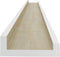 vidaXL - Wandschappen - 2 - st - 115x9x3 - cm - wit - en - sonoma - eikenkleurig