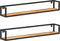 vidaXL - Wandschappen - 2 - st - 120 - cm - massief - acaciahout