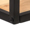 vidaXL - Wandschappen - 2 - st - 120 - cm - massief - acaciahout