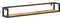 vidaXL - Wandschappen - 2 - st - 120 - cm - massief - acaciahout