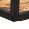 vidaXL - Wandschappen - 2 - st - 120 - cm - ruw - mangohout