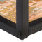 vidaXL - Wandschappen - 2 - st - 120 - cm - ruw - mangohout