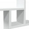 vidaXL - Wandschappen - 2 - st - 38x12x38 - cm - bewerkt - hout - wit