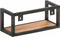 vidaXL - Wandschappen - 2 - st - 40 - cm - massief - acaciahout